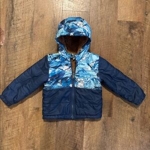 The North Face Puffer Reversible Coat 18-24 months